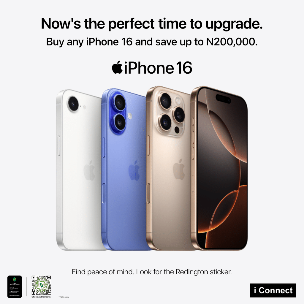 SponsoredWhy the Smartest Nigerians Are Racing to Buy iPhone 16 — And only from iStore and iConnect